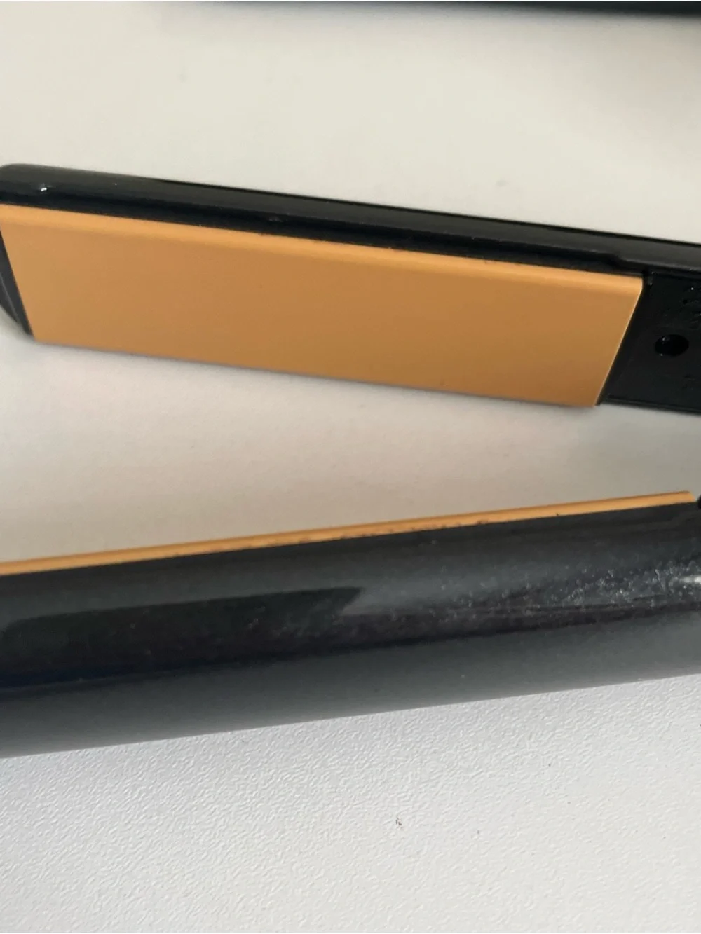 Chi Tourmaline Ceramic Flat Iron 1” Hair Styling Straightener w Case Tested